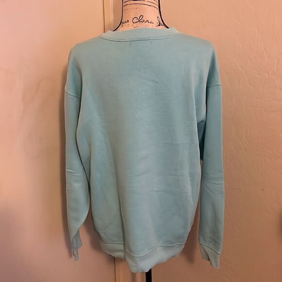 Vintage Guess Blue Distressed Pullover Sweatshirt - Picture 3 of 10